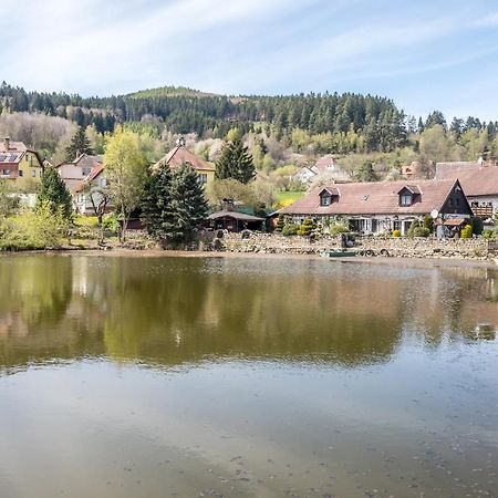 Pension A Restaurace Regina Větřní Exteriör bild