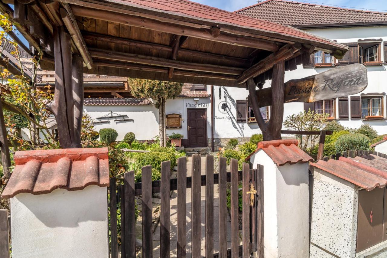 Pension A Restaurace Regina Větřní Exteriör bild